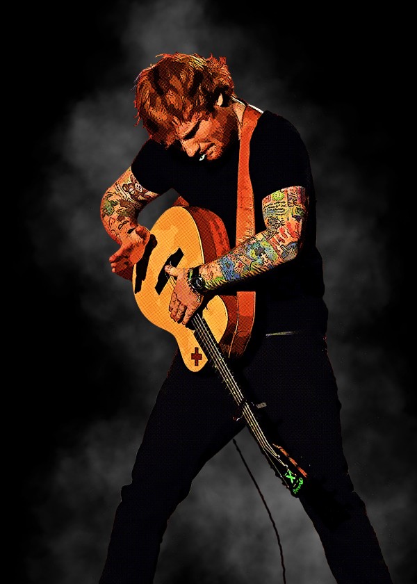 Ed Sheeran Live Concert by Gunawan Rb